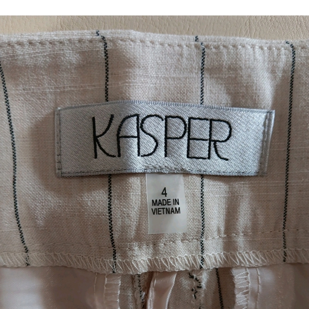 Kasper Striped Skirt
